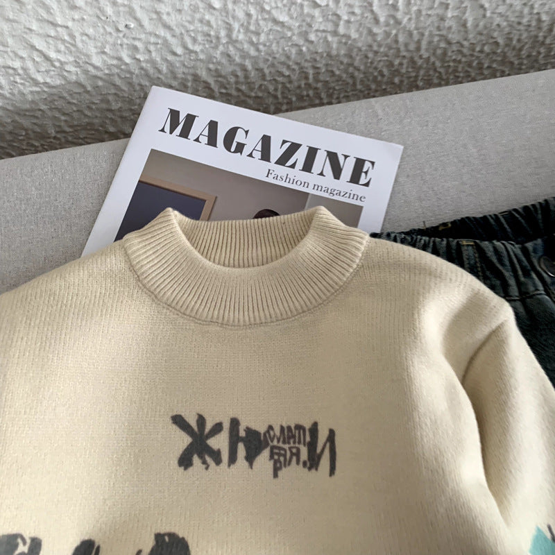 Boys' Warm Winter Sweater