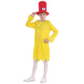 Halloween Kids Sam-I-Am Costume Dr. Seuss Green Eggs and Ham Funny Party Performance Outfit