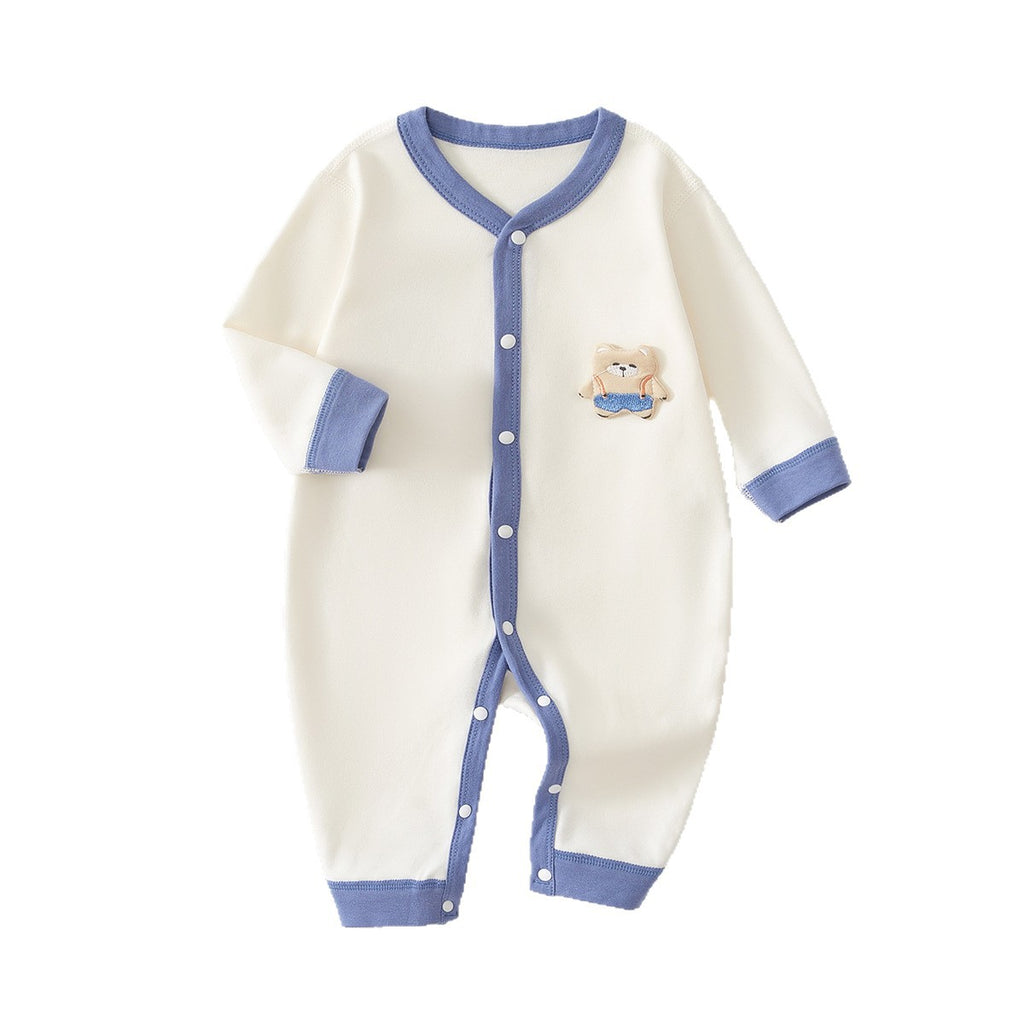 Infant Bodysuit  Underwear Inner Wear for Boys and Girls Winter Onesie Crawler Pure Sleepwear