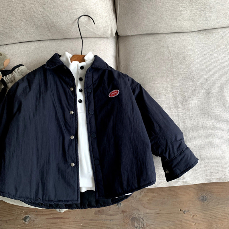 Small and medium-sized girls' baby autumn and winter jackets