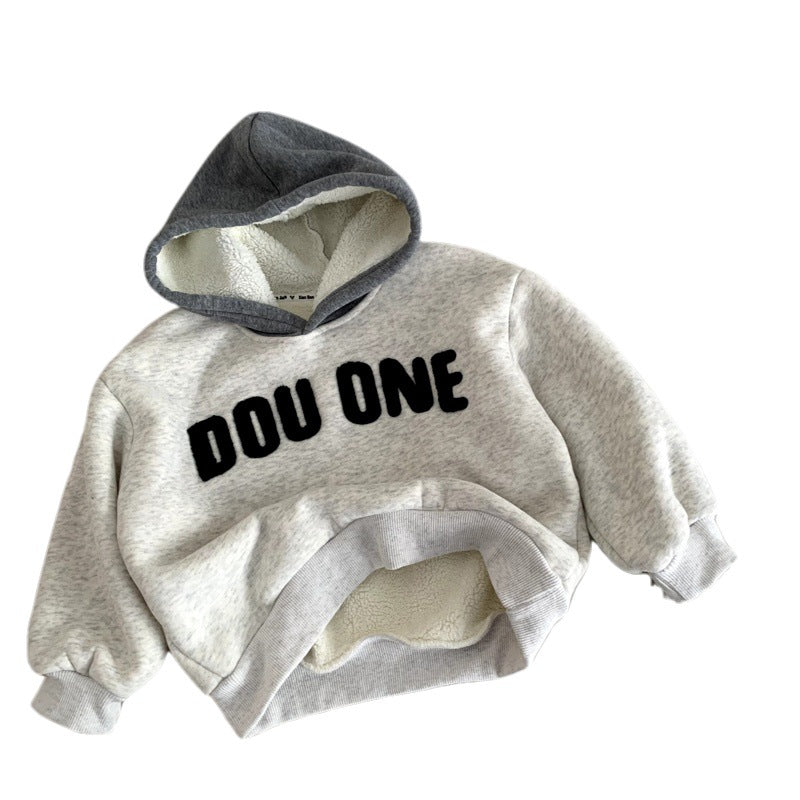 Boys' Plush-Lined Hoodie