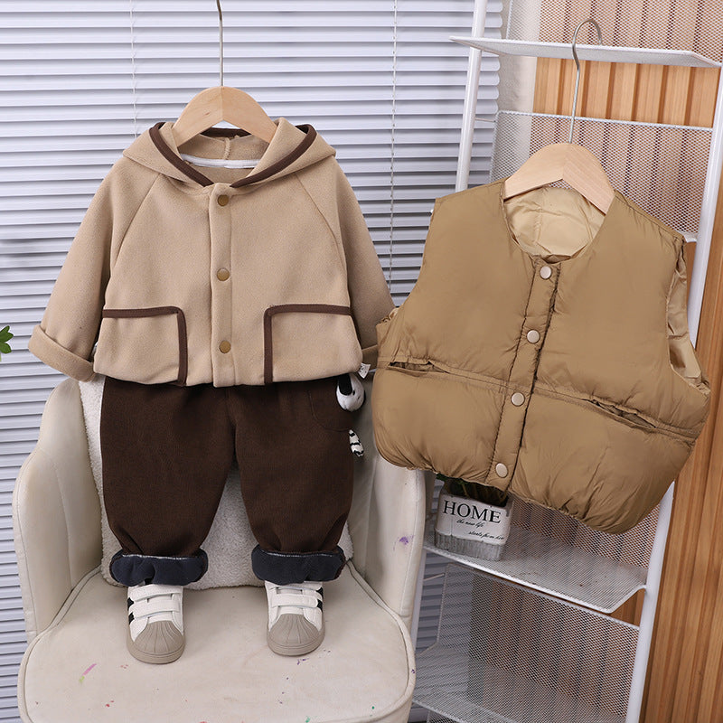 Boys' Fleece-Lined 3-Piece Set