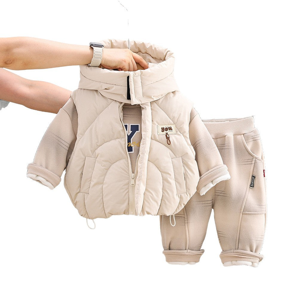 Boys' Autumn & Winter 3-Piece Set