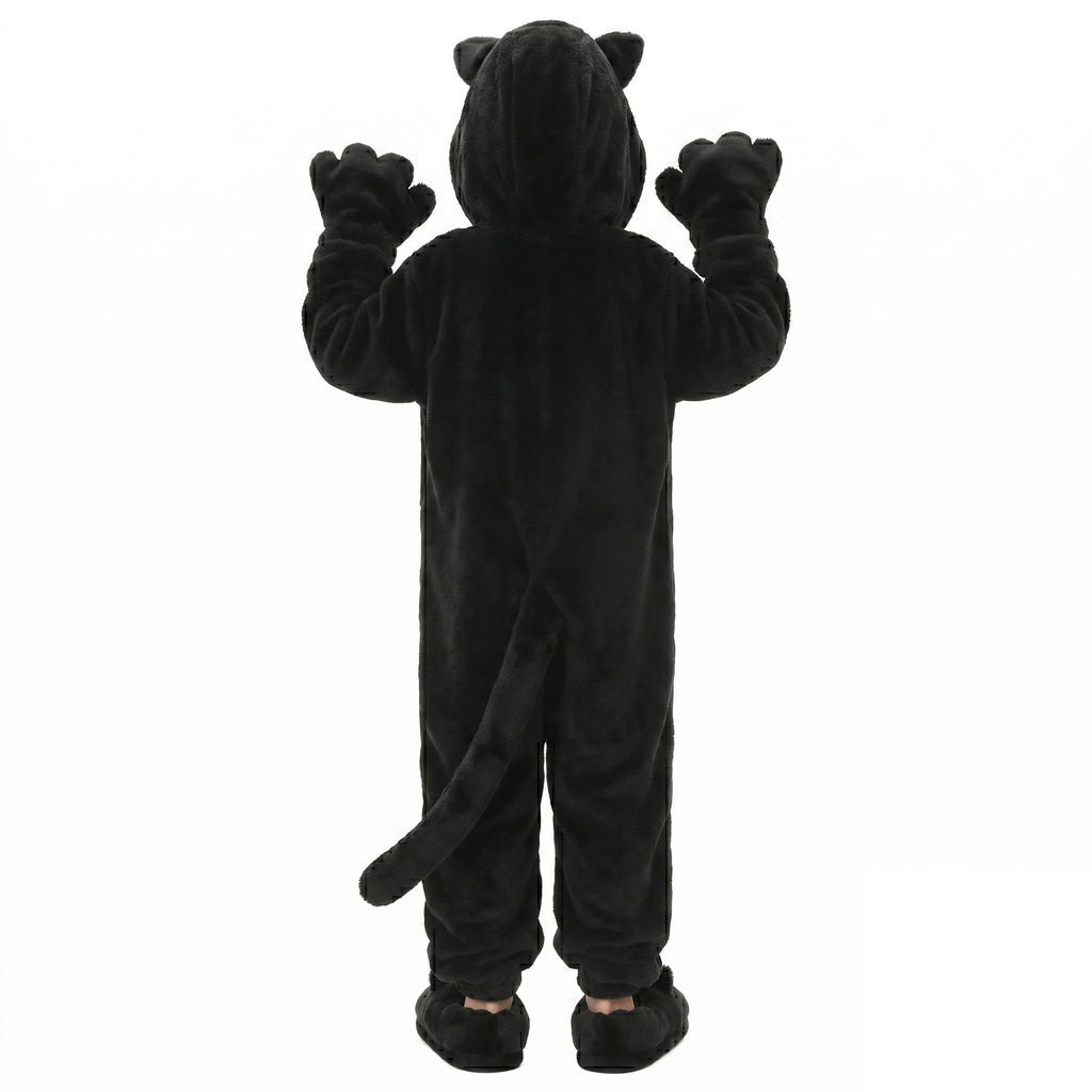 Children's Black Cat Costume Cosplay Outfit Halloween Stage Performance Wear Animal Themed Costume Kids Clothing Ready