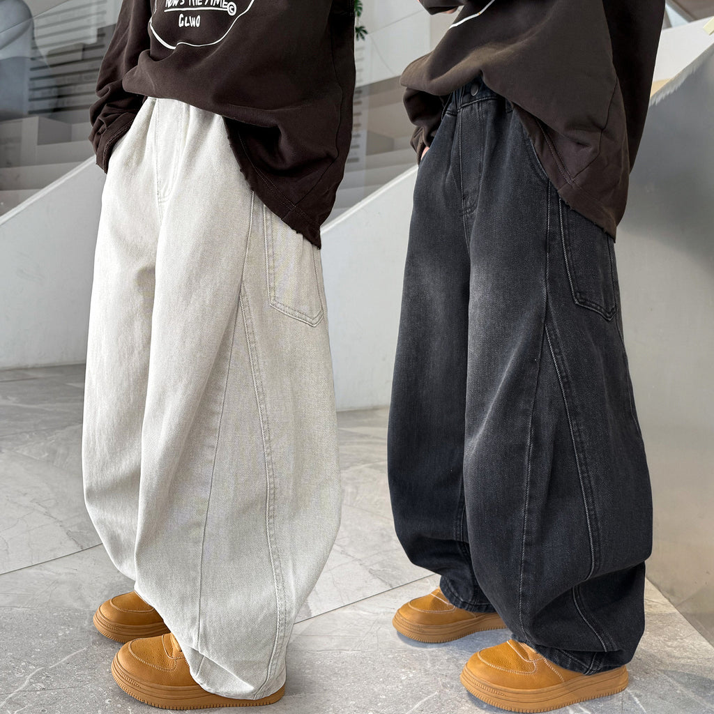 Boys' Loose-Fit Denim Jeans