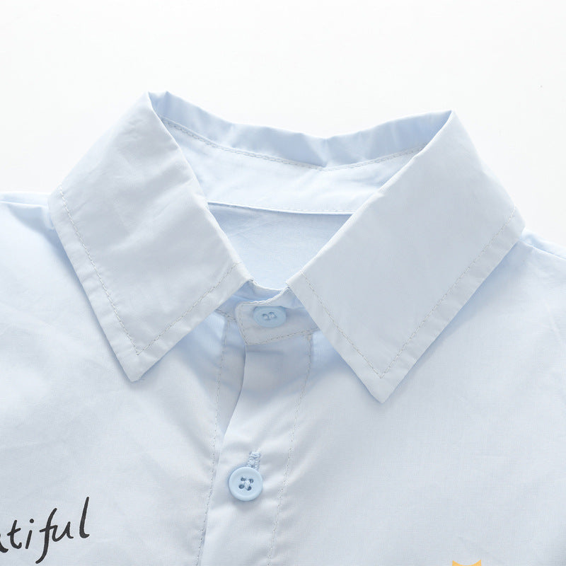 Children's Spring and Autumn Shirts