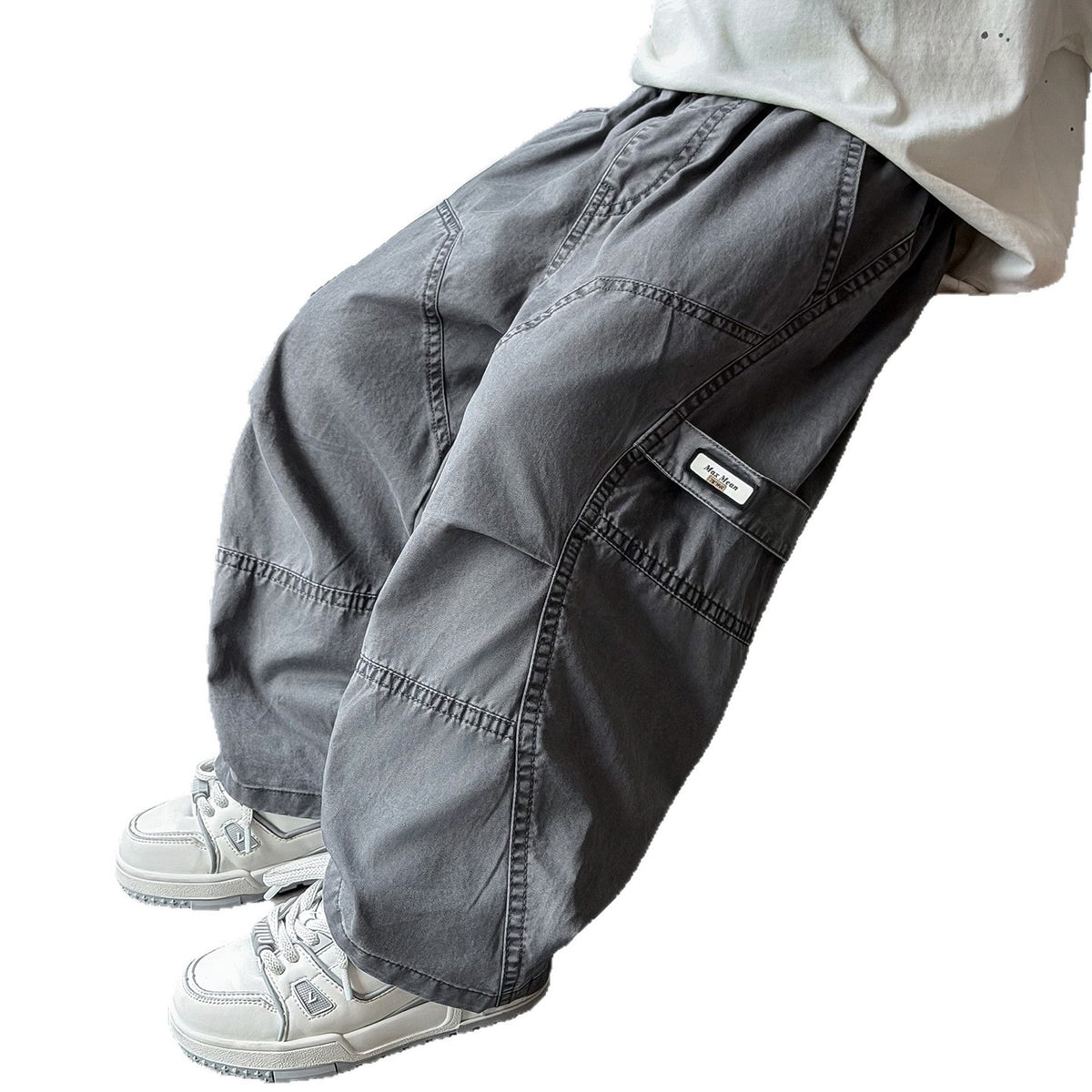 Boys' Khaki Cargo Pants
