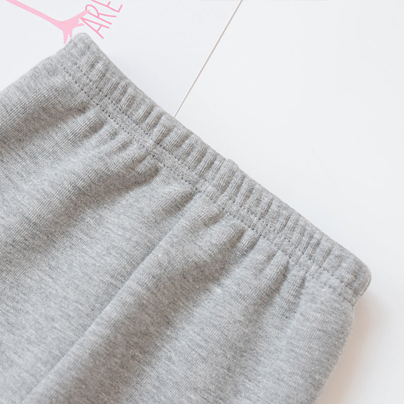 Girls Winter Velvet Pants
