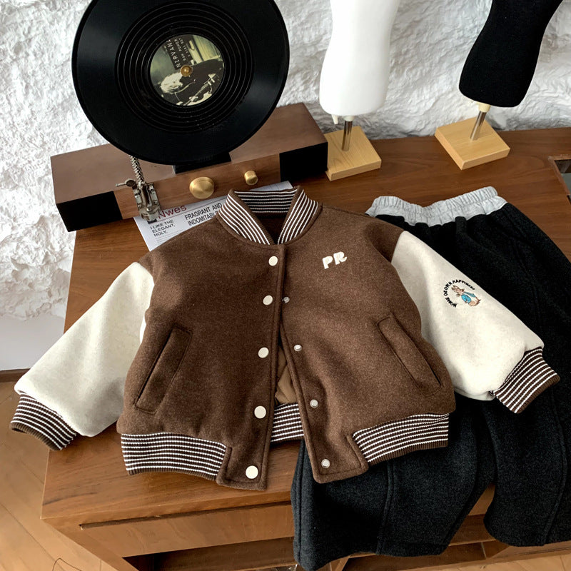 Boys' Winter Baseball Jacket