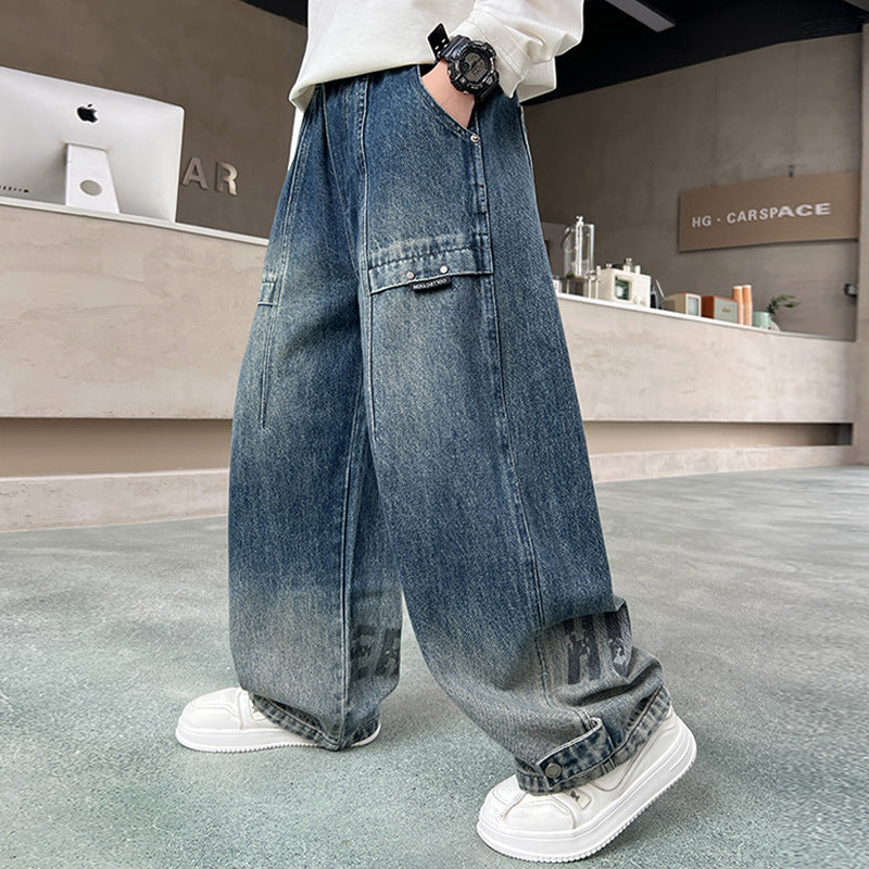 Boys' Straight-Leg Jeans