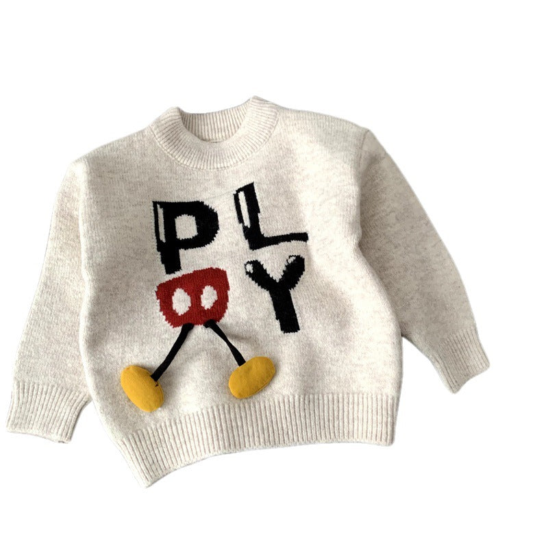 Boys' Winter Knitted Sweater