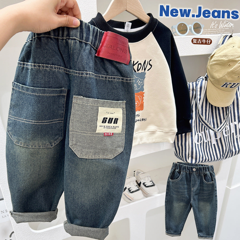 Kids' Loose-Fit Jeans