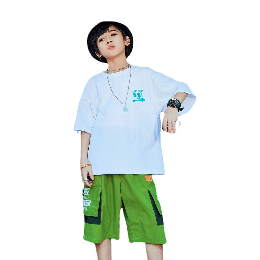 Boys' Short Sleeve for Kids Trendy Children's Clothing