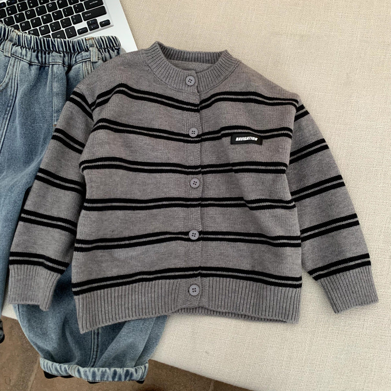 Girls Winter Knitted Jacket