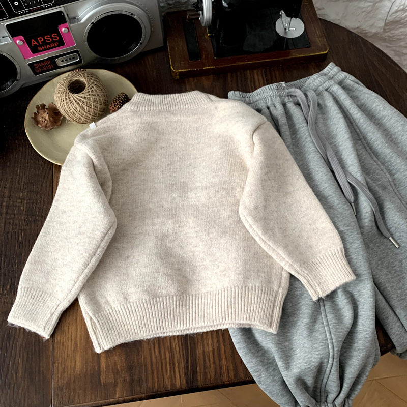 Boys' Winter Knitted Sweater