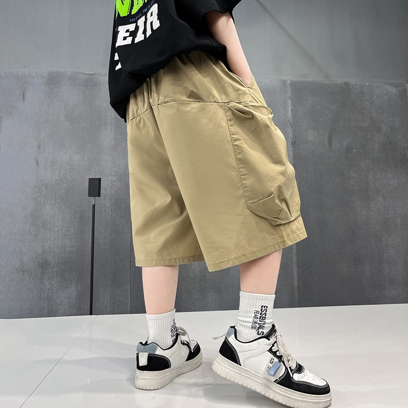 Boys Casual Cargo Shorts