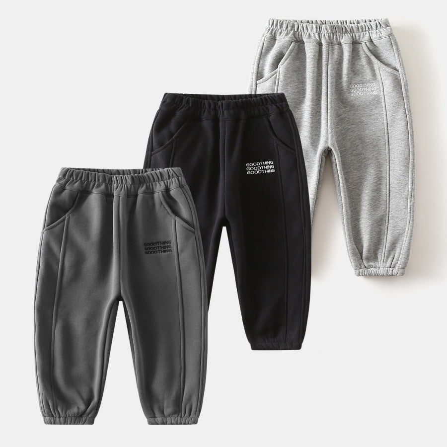 Boys' winter velvet