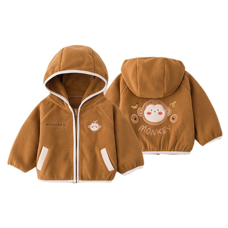 Kids' Fleece-Lined Winter Coat