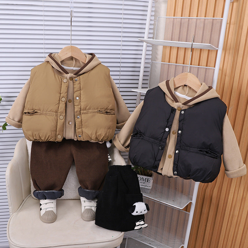 Boys' Fleece-Lined 3-Piece Set