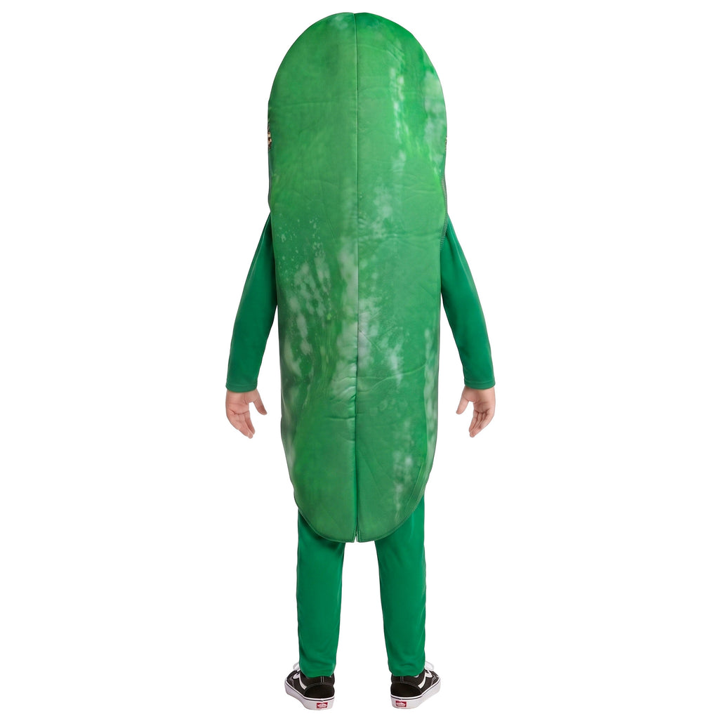 Halloween Fortnite Pickle Rick Cosplay Costume Kids Party Stage Performance Outfit