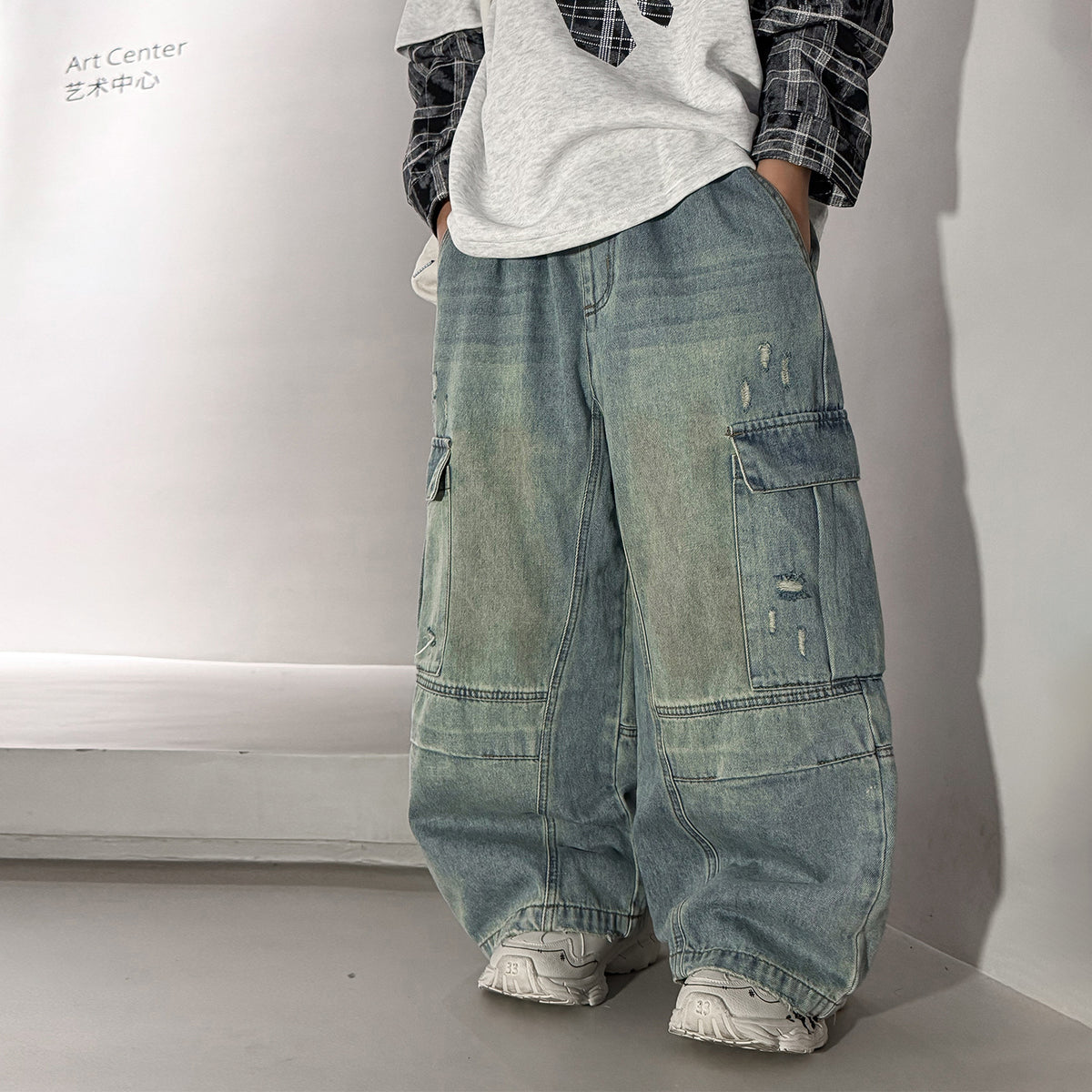Boys' Straight-Leg Jeans & Cargo Pants