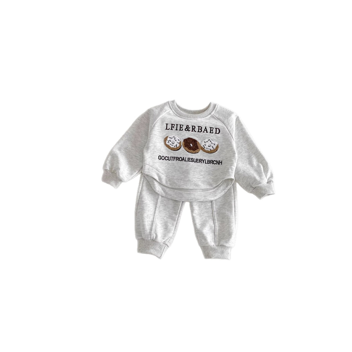 Cute Baby Girls' Outfit Set Autumn New Style Children's Hoodie and Pants Casual Fall Clothing for Toddlers