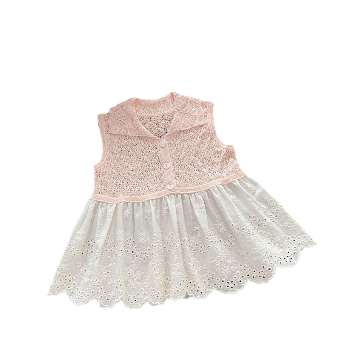 Cotton A-Class Baby Clothing Set for Girls, Lightweight Summer Outfit, Cute Dress for Toddlers 1-3 Years Old