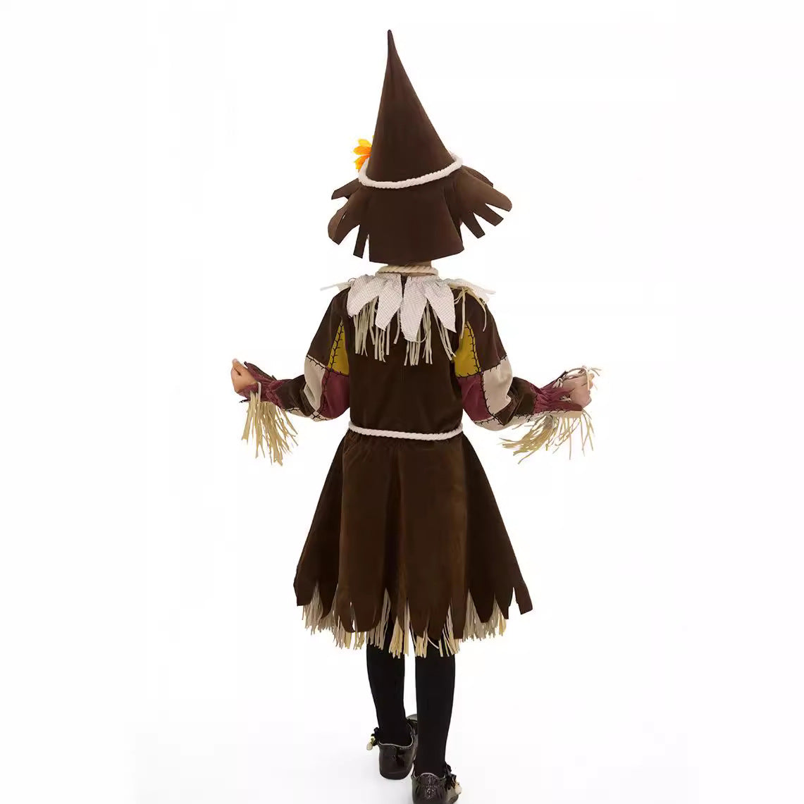 Halloween Kids Costume Witch Wizard Cosplay Dress for Girls Princess Dress