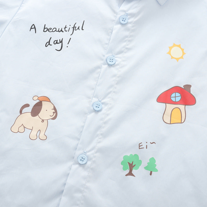 Children's Spring and Autumn Shirts