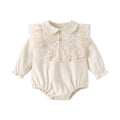 Children's Clothing Baby Girls' Sweet Lace Triangle Romper