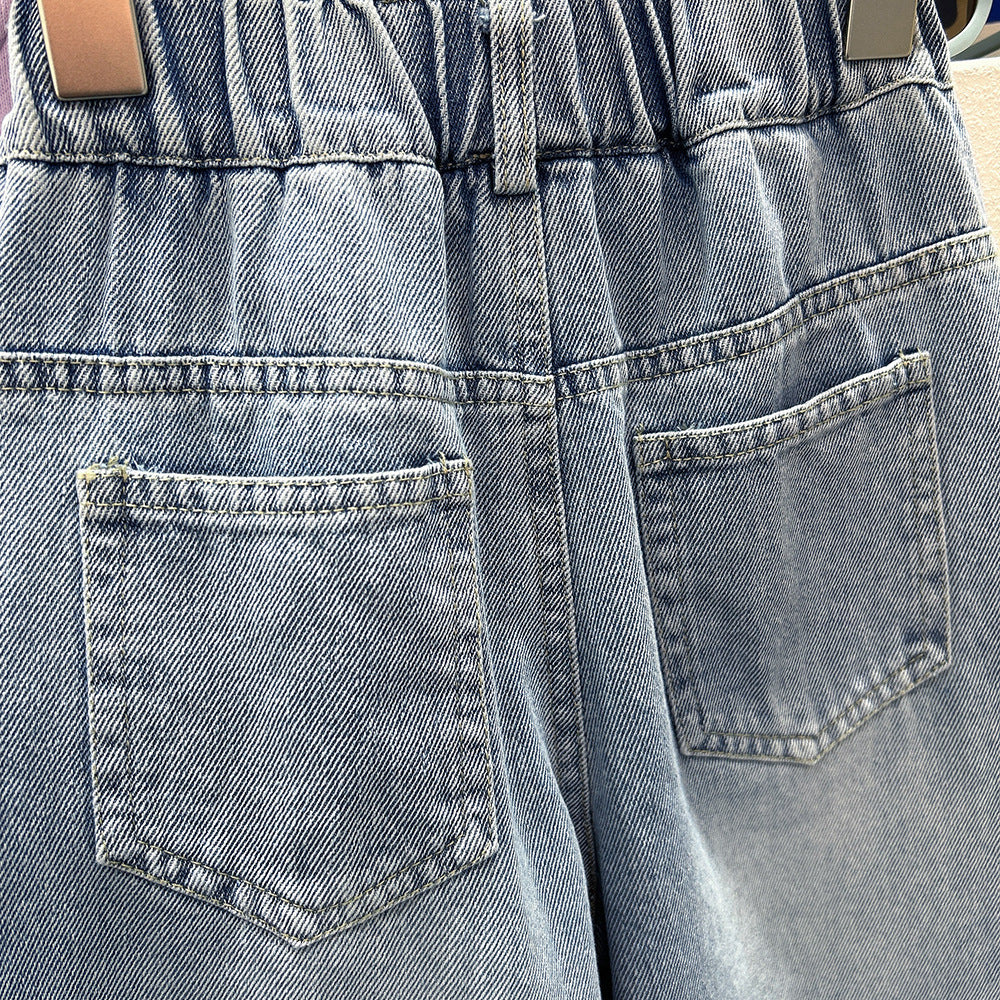 Girls' Wide-Leg Jeans