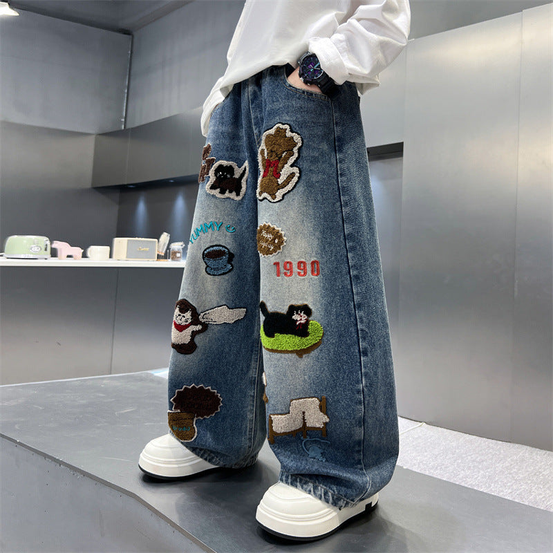 Boys' Straight-Leg Jeans