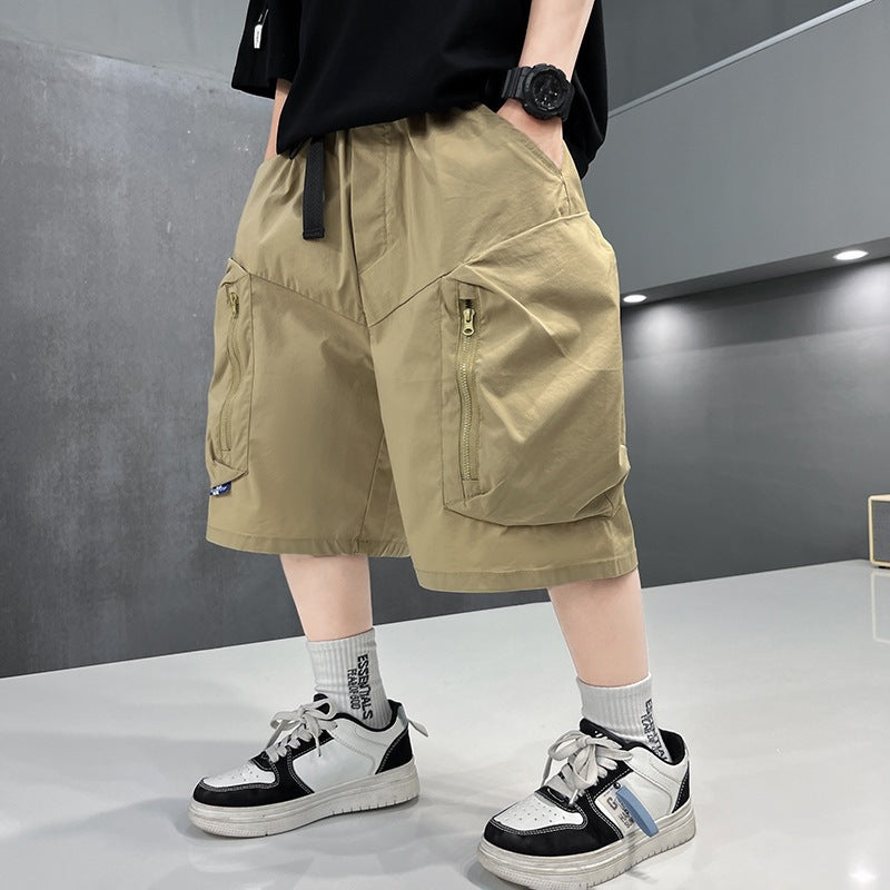 Boys Casual Cargo Shorts