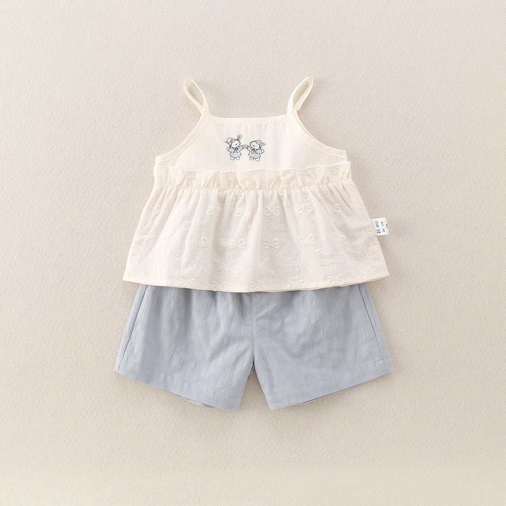 Girls Traditional Tang Suit Set