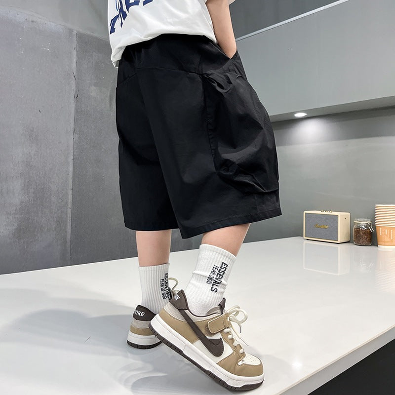 Boys Casual Cargo Shorts