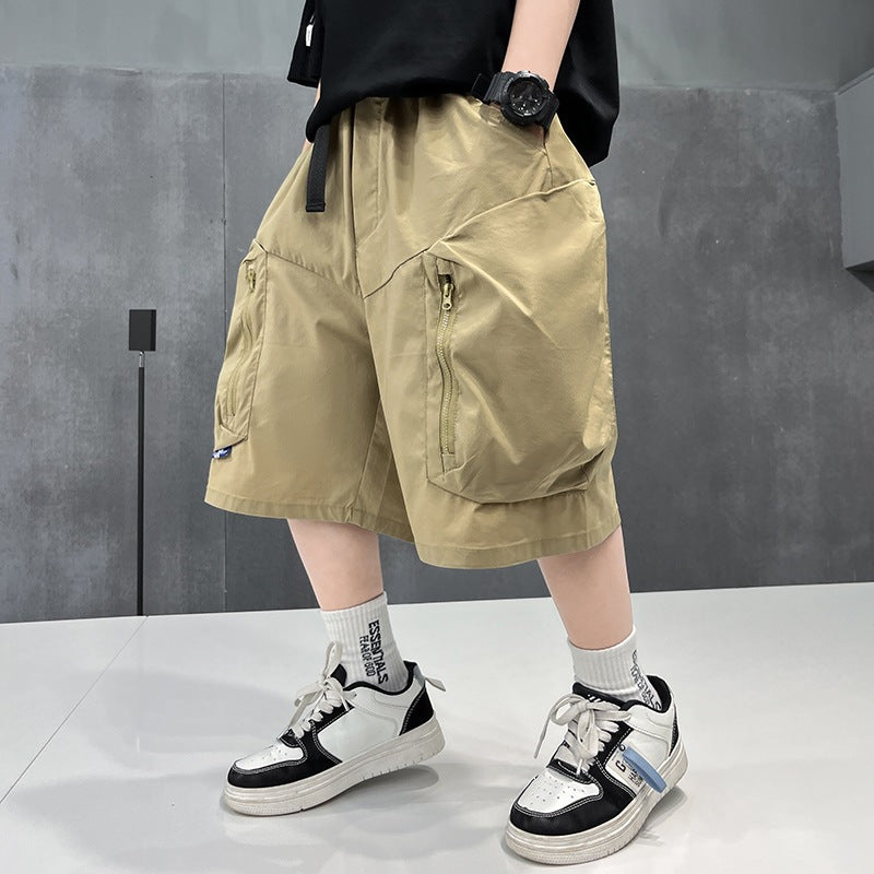 Boys Casual Cargo Shorts