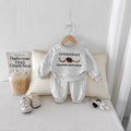 Cute Baby Girls' Outfit Set Autumn New Style Children's Hoodie and Pants Casual Fall Clothing for Toddlers