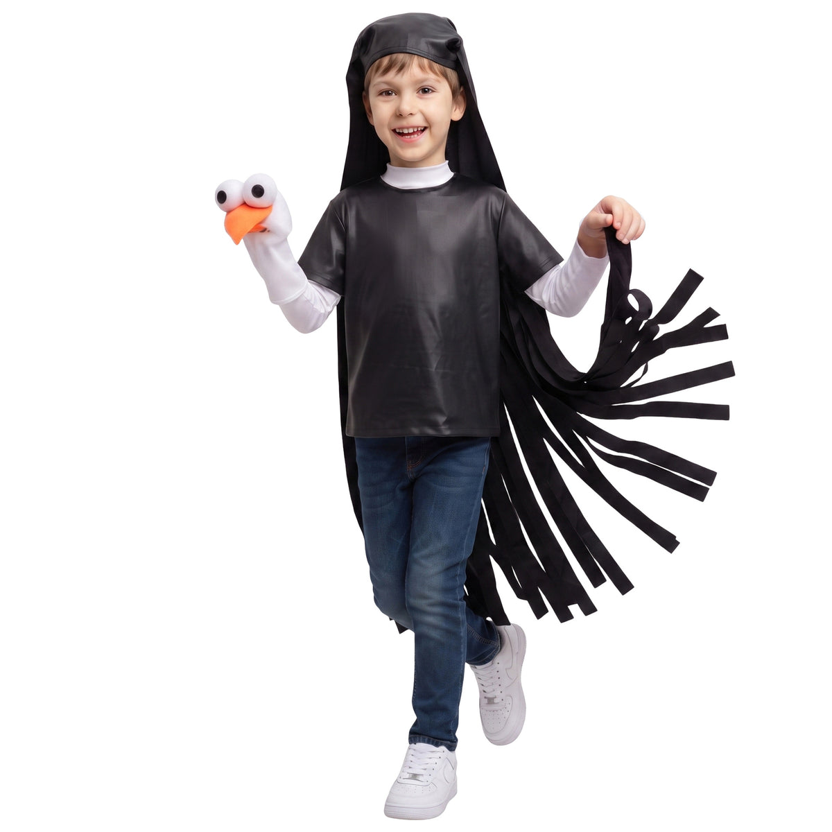 Halloween Ostrich Costume Cosplay Kids Animal Funny Outfit Party Performance Stage Costume