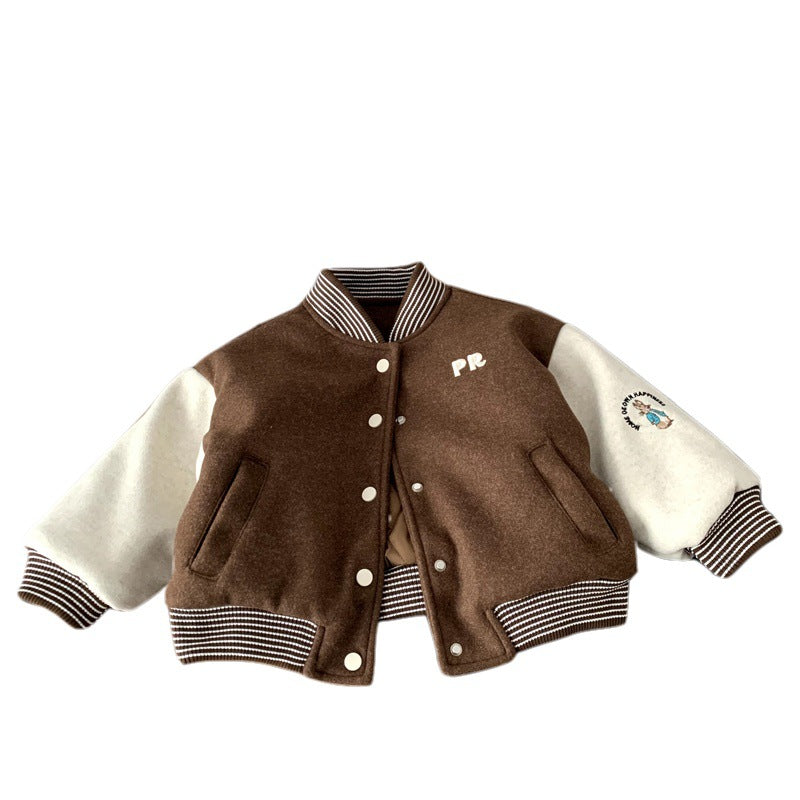 Boys' Winter Baseball Jacket
