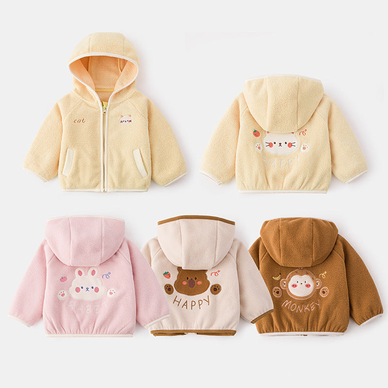 Kids' Fleece-Lined Winter Coat
