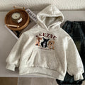 Boys' Velvet Hoodie