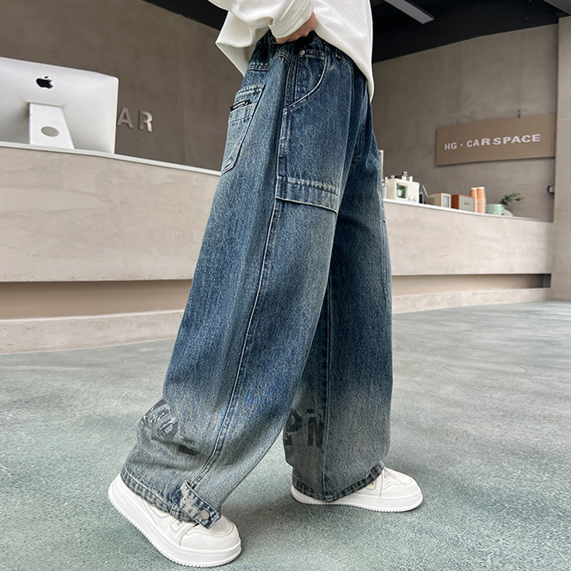 Boys' Straight-Leg Jeans