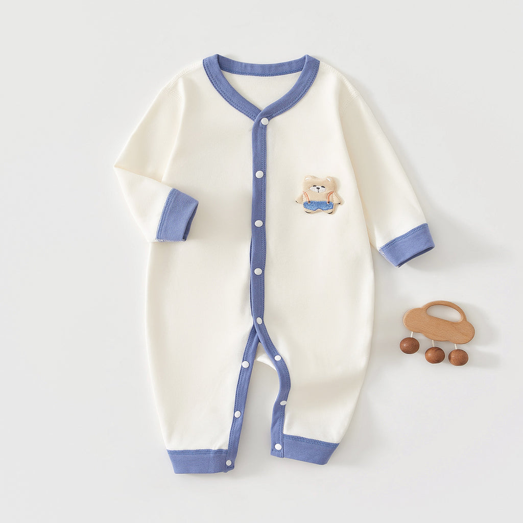 Infant Bodysuit  Underwear Inner Wear for Boys and Girls Winter Onesie Crawler Pure Sleepwear