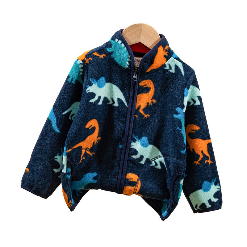 Jacket Boys Stand Collar Warm  Winter Baby Outerwear Wholesale Drop Shipping