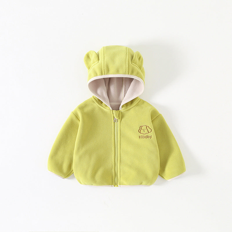 Boys' Cartoon Fleece-Lined Jacket