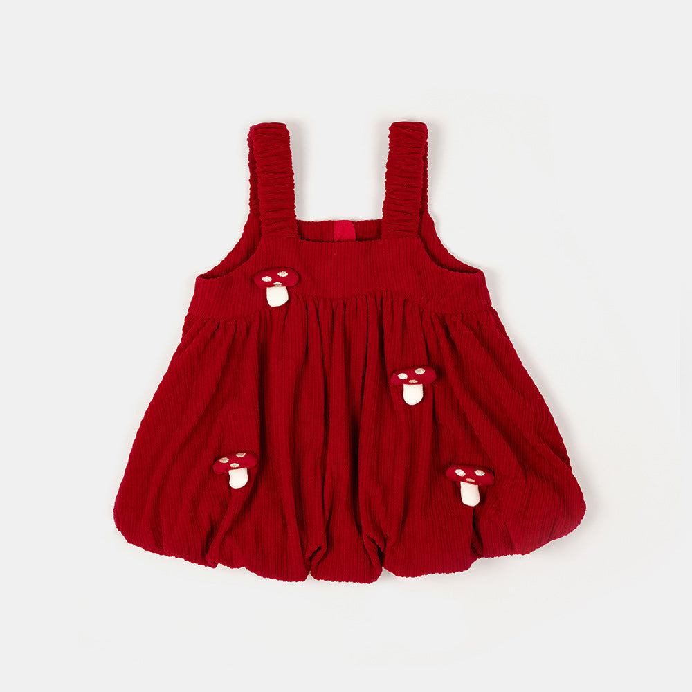 Girls Two-Piece Princess Dress Set