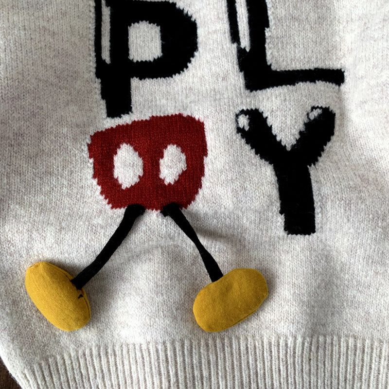 Boys' Winter Knitted Sweater