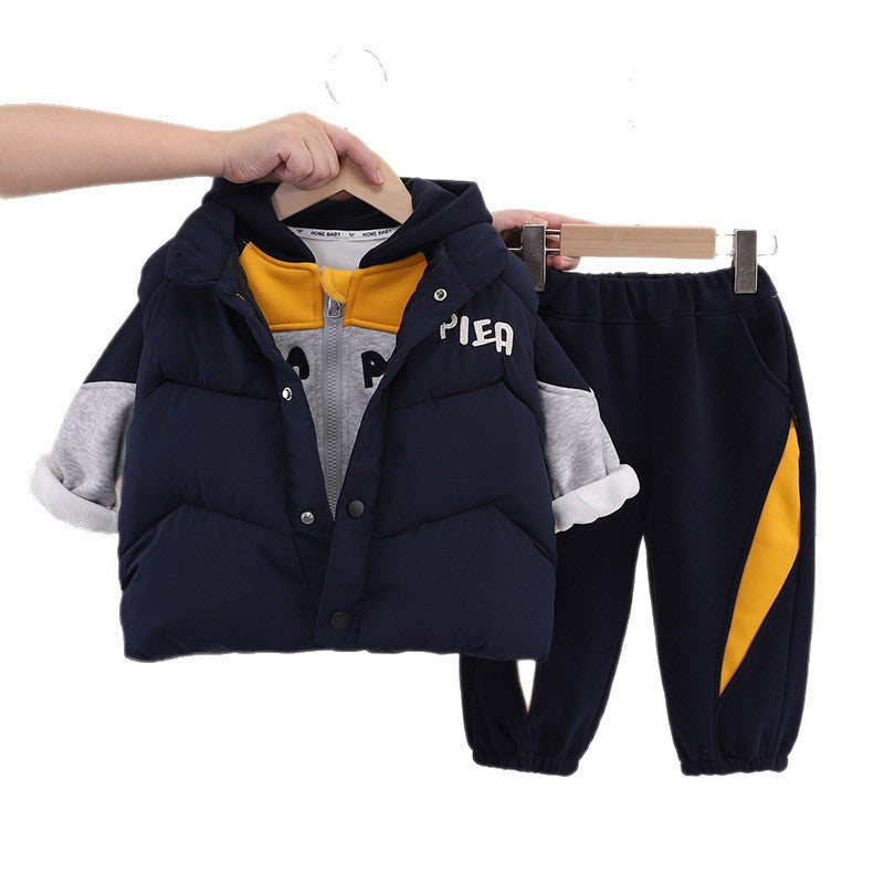 Boys' Winter Hooded 3-Piece Set