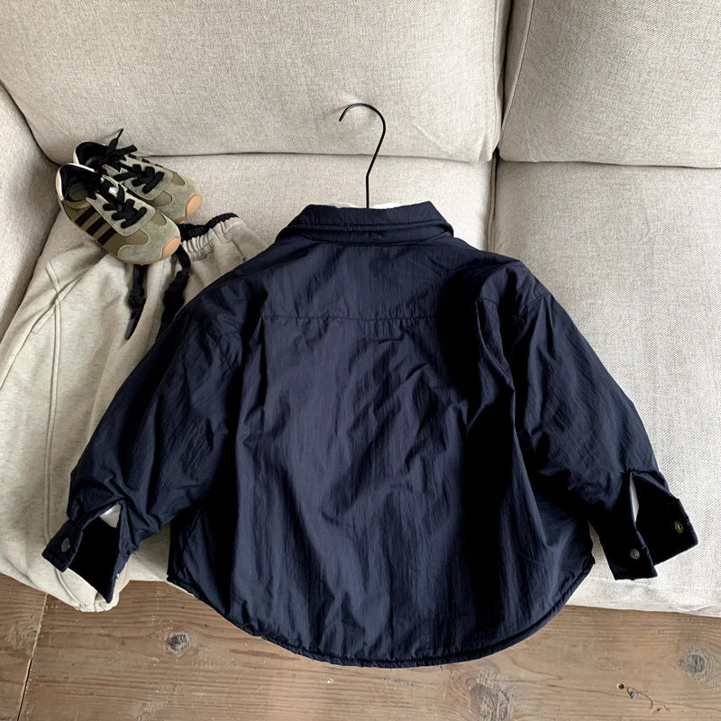 Small and medium-sized girls' baby autumn and winter jackets