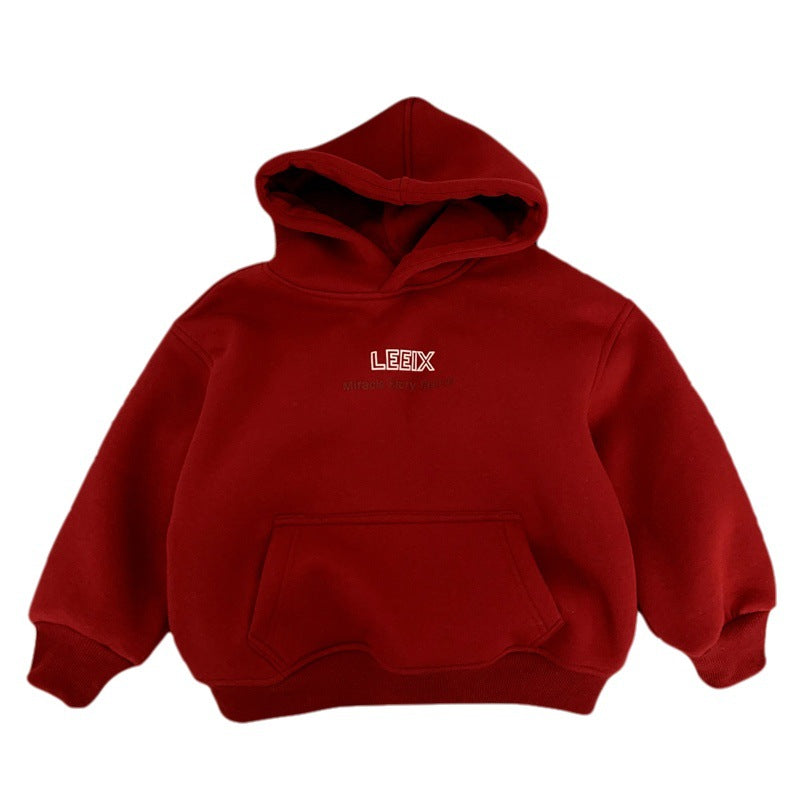 Boys' Fleece Hoodie One-Piece